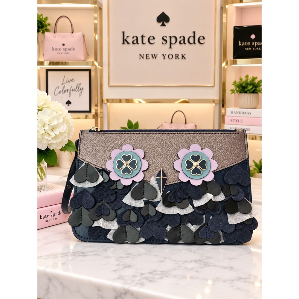 W276 Kate Spade Zibbi Owl wristlet nwot